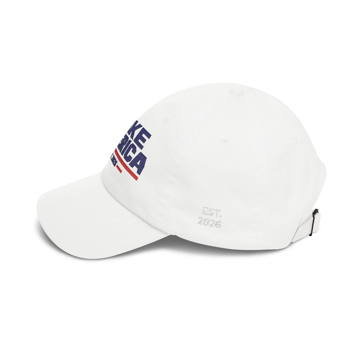 Lake America Heritage Dad Cap – Light Colorway + Side Embroidery