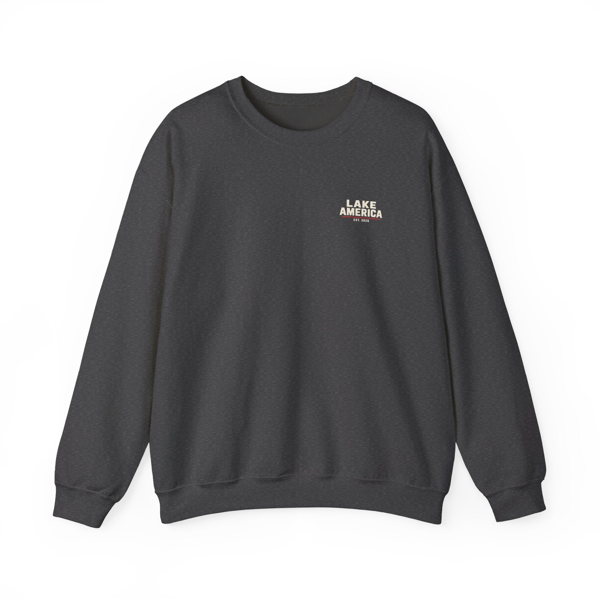Lake America Vintage Flag Crewneck – Dark Colorway