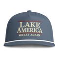 Lake America Great Again Blue Jean Rope Cap – Premium Edition