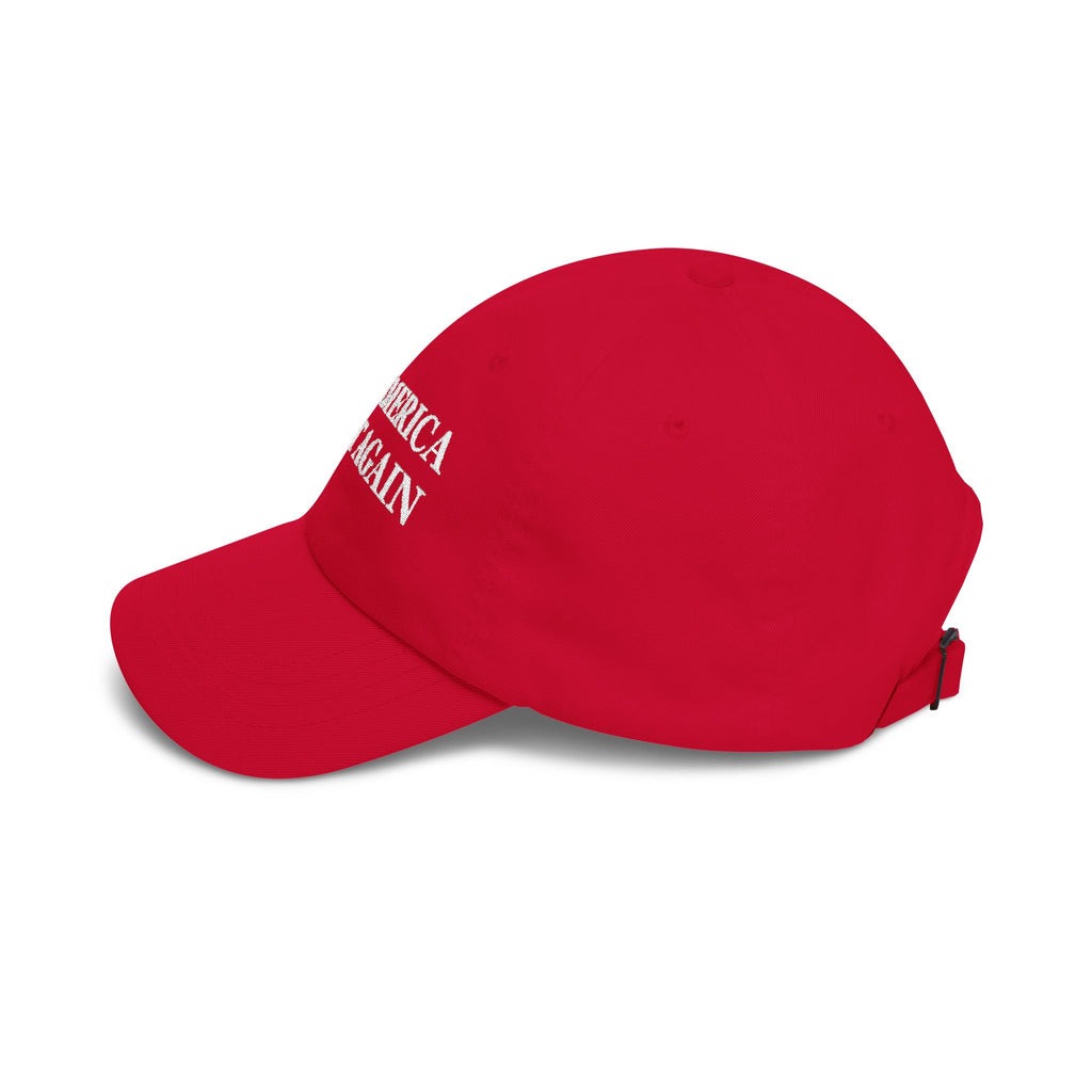Lake America Great Again Dark Campaign Dad Cap – Side Flag Edition
