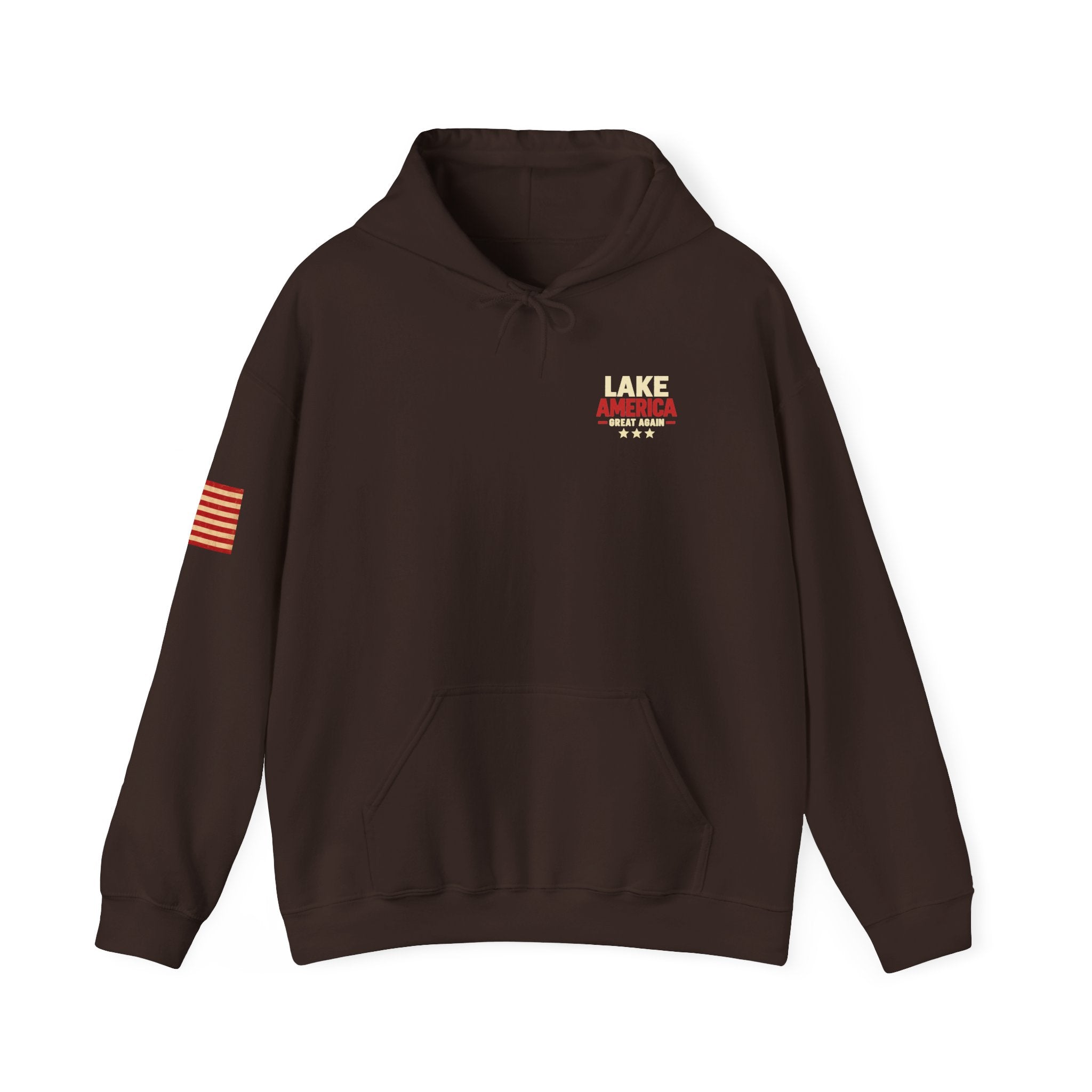 Lake America Great Again Hoodie – Dark Colorway