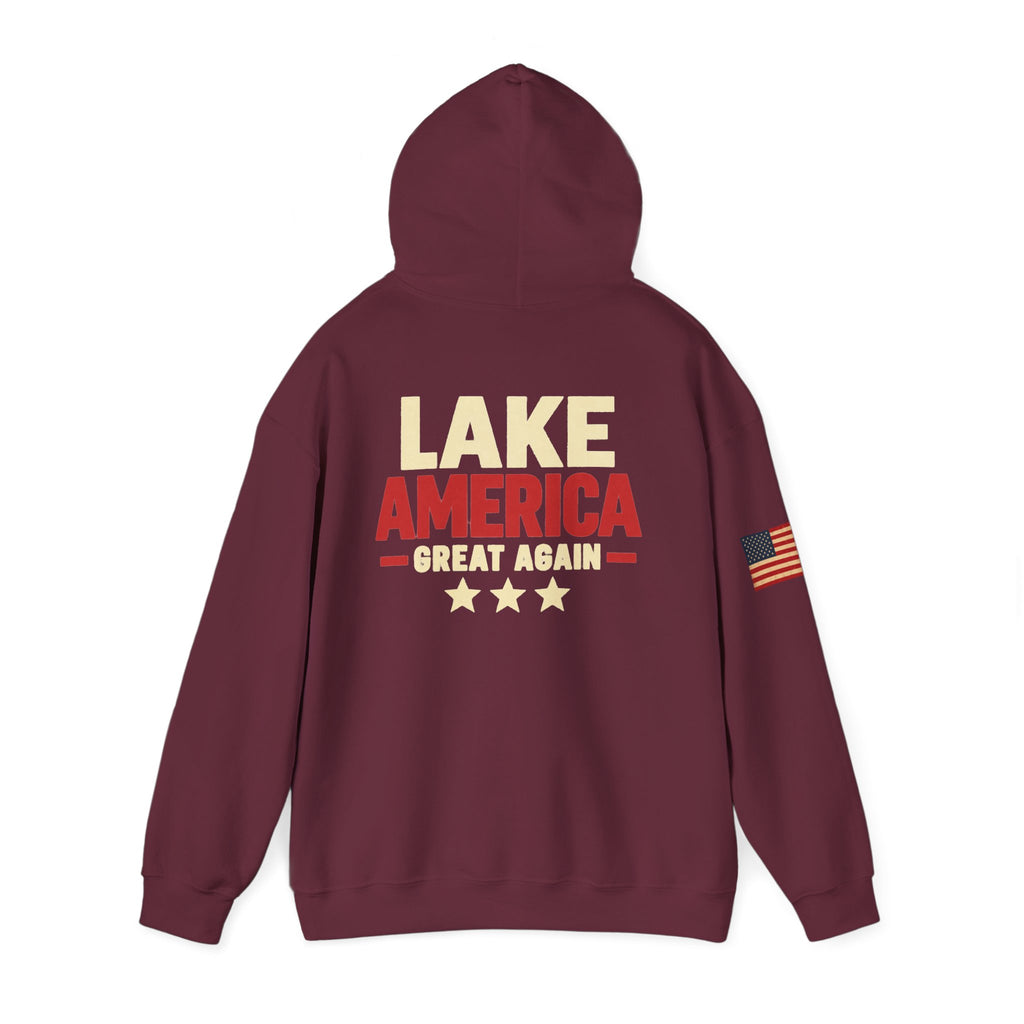 Lake America Great Again Hoodie – Dark Colorway