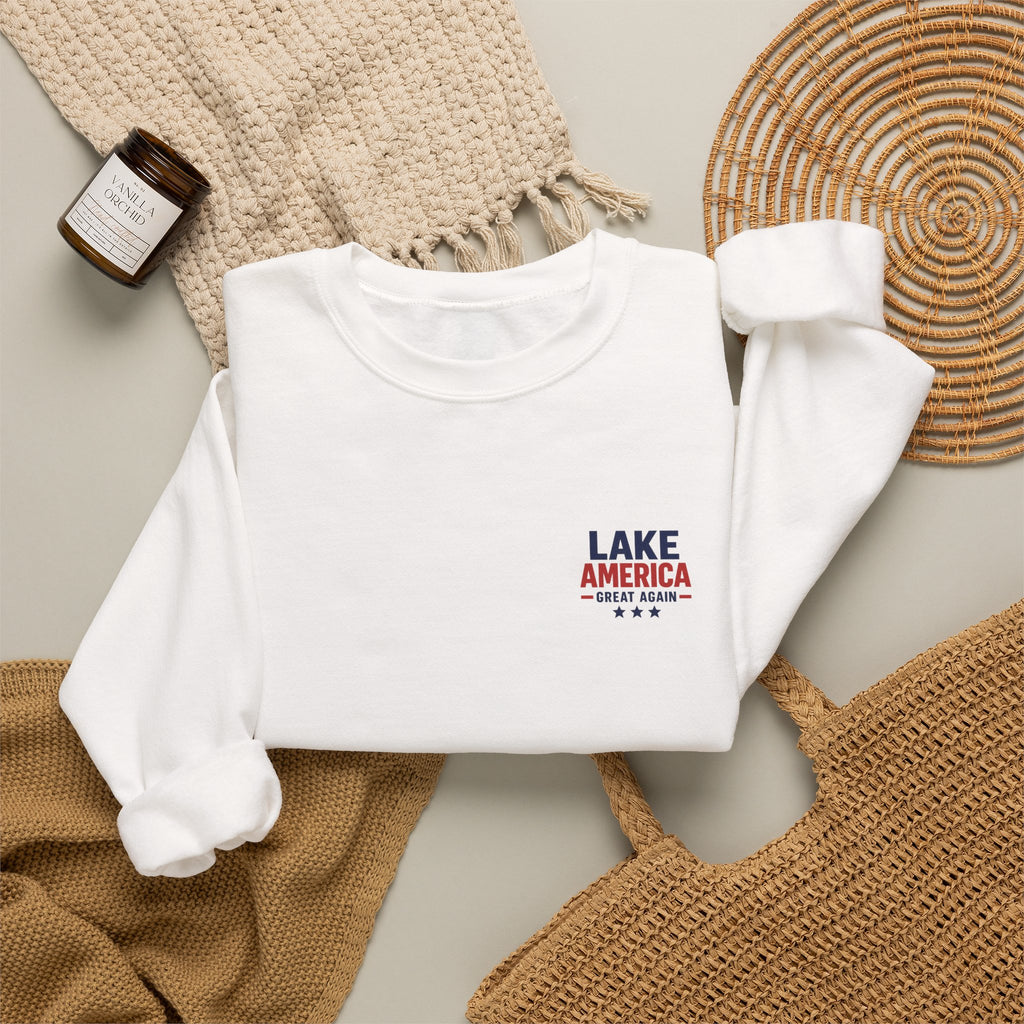Lake America Great Again Crewneck – Light Colorway