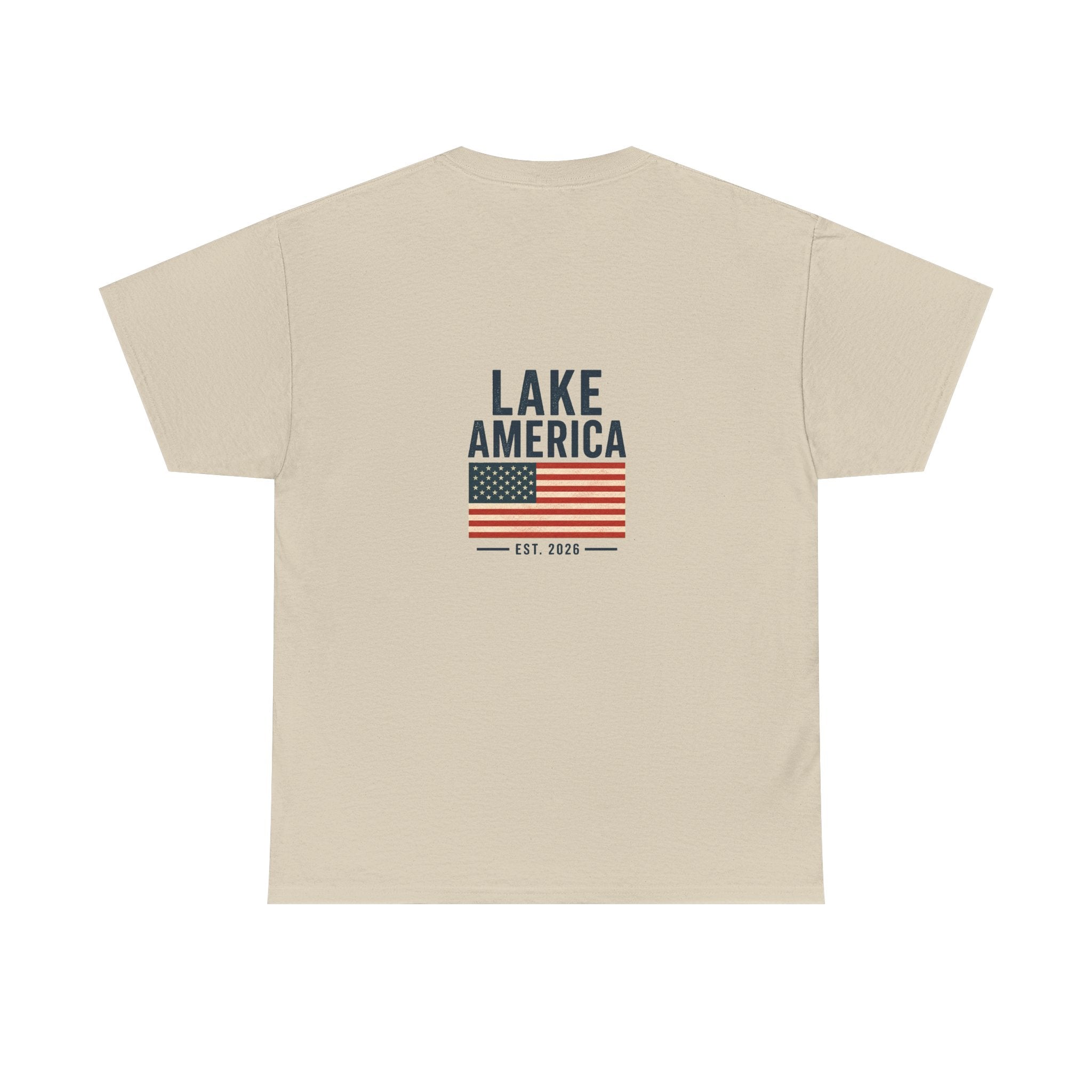 Lake America Vintage Flag Tee – Light Colorway
