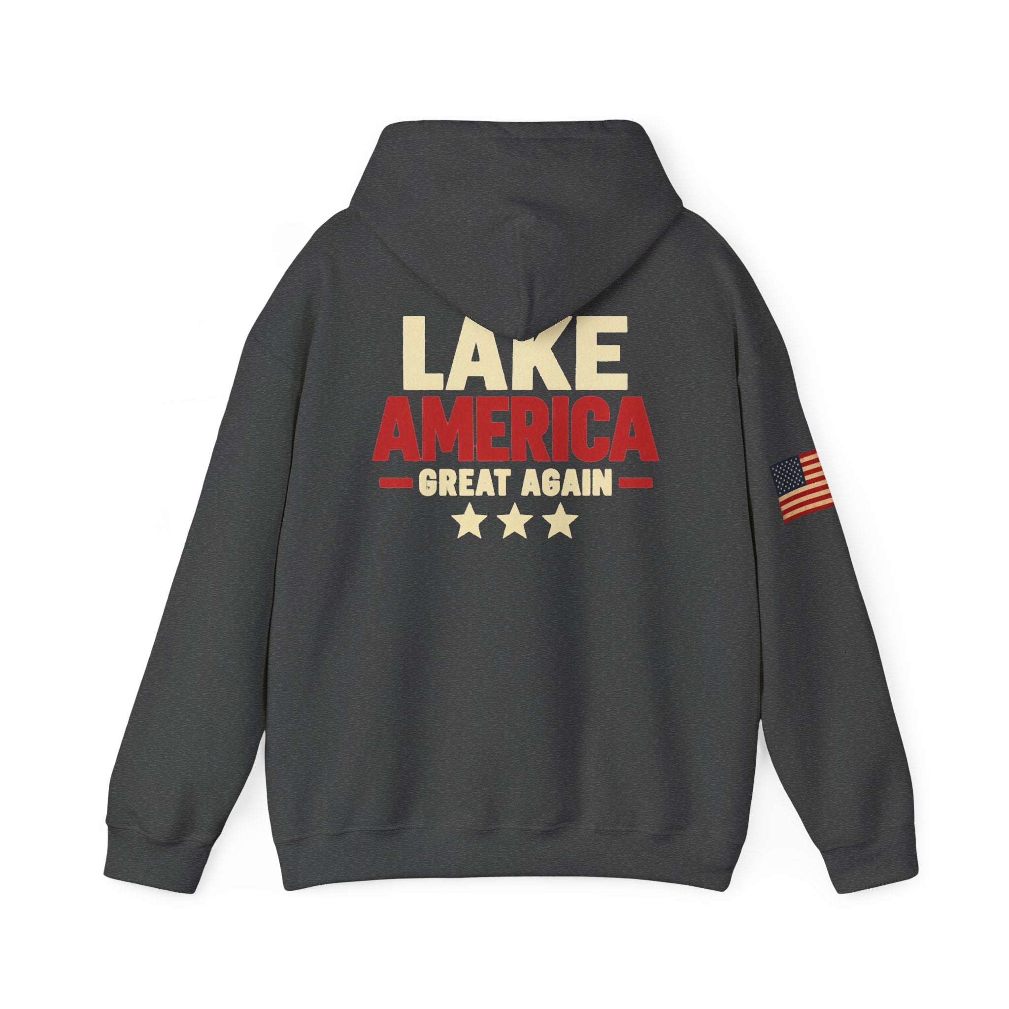Lake America Great Again Hoodie – Dark Colorway