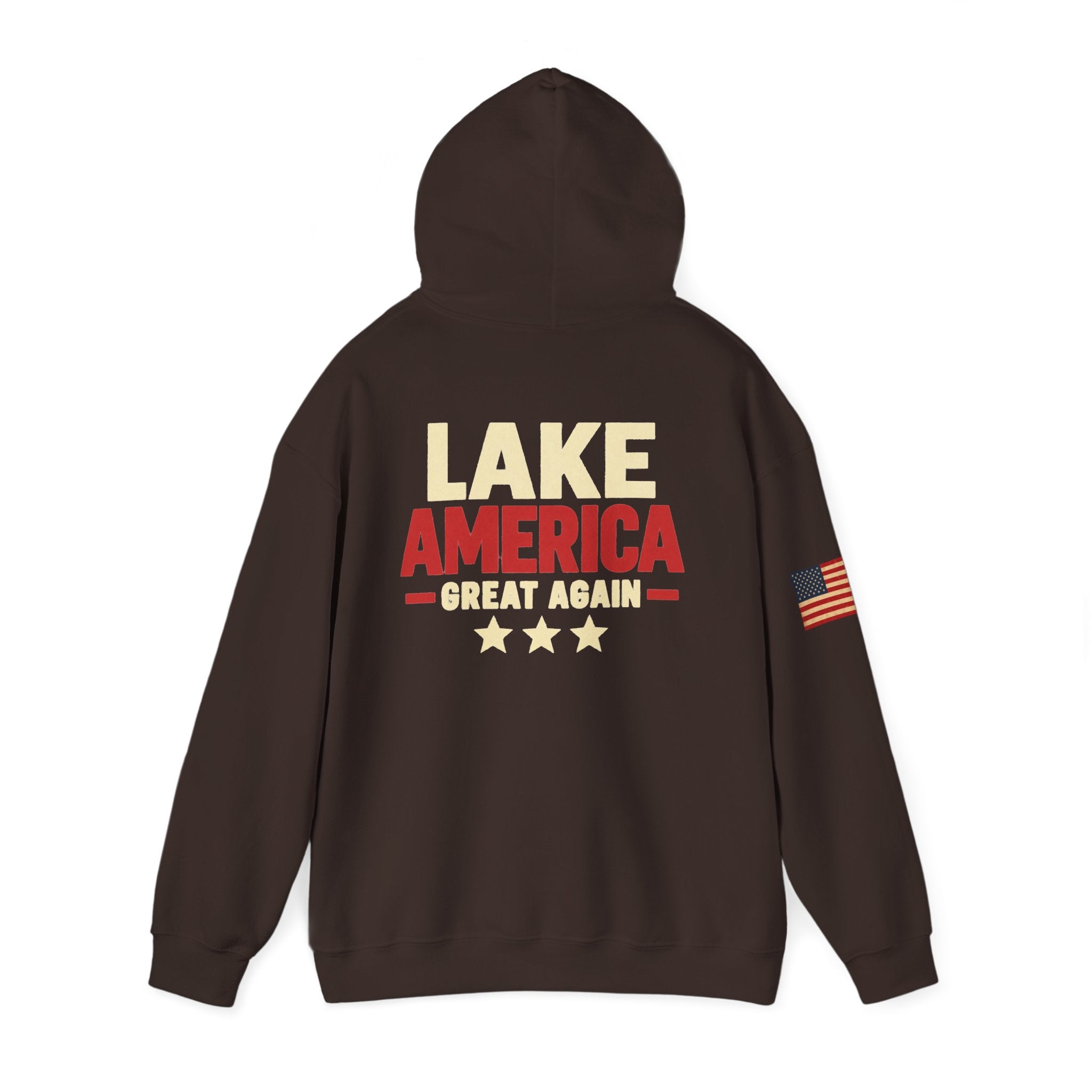 Lake America Great Again Hoodie – Dark Colorway