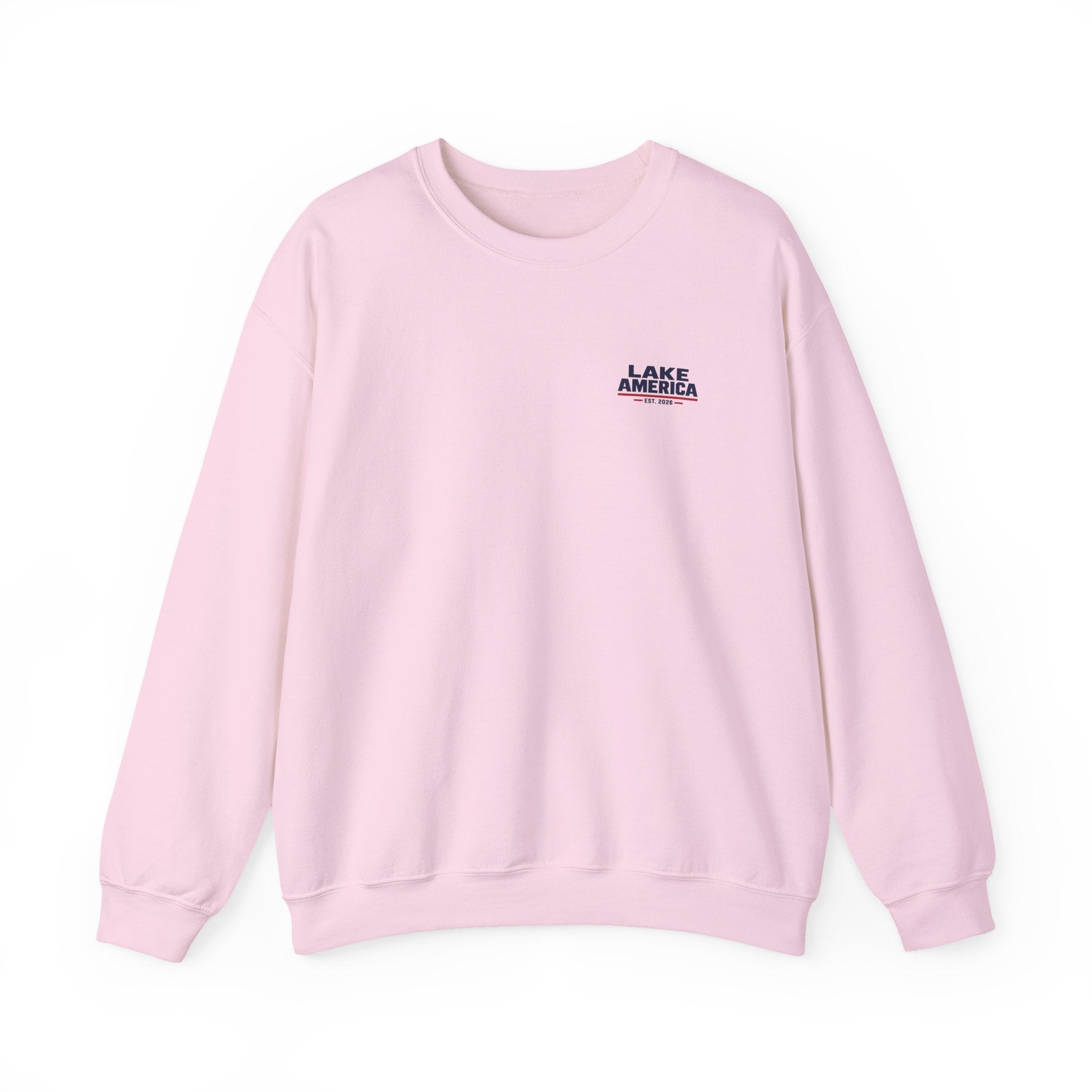 Lake America Vintage Flag Crewneck – Light Colorway