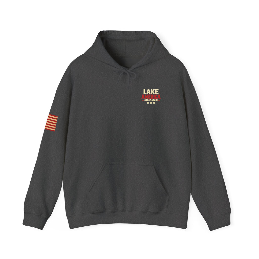 Lake America Great Again Hoodie – Dark Colorway