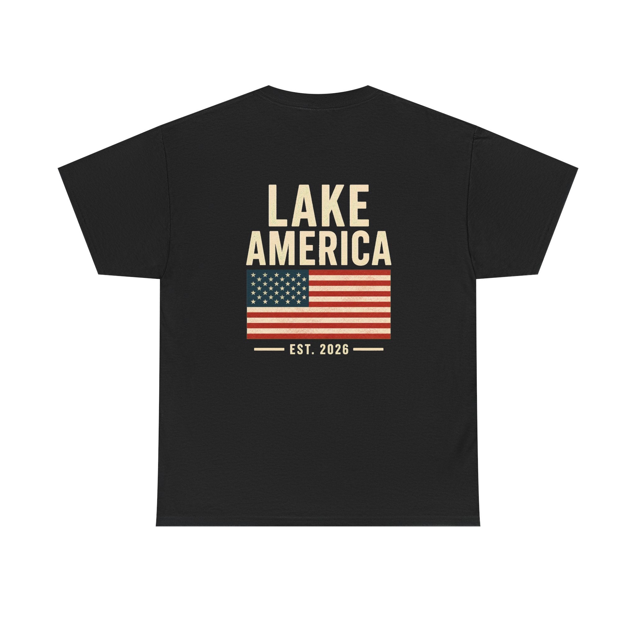 Lake America Vintage Flag Tee – Dark Colorway