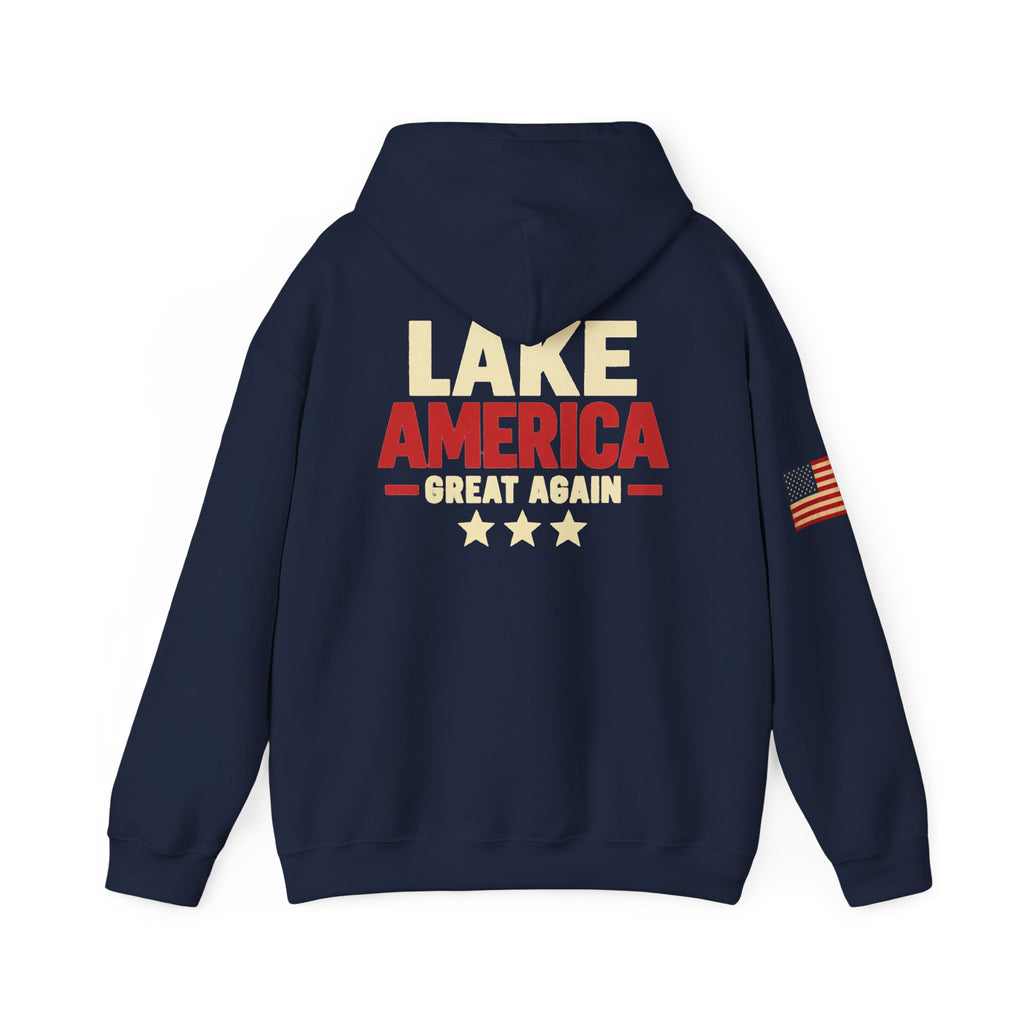 Lake America Great Again Hoodie – Dark Colorway