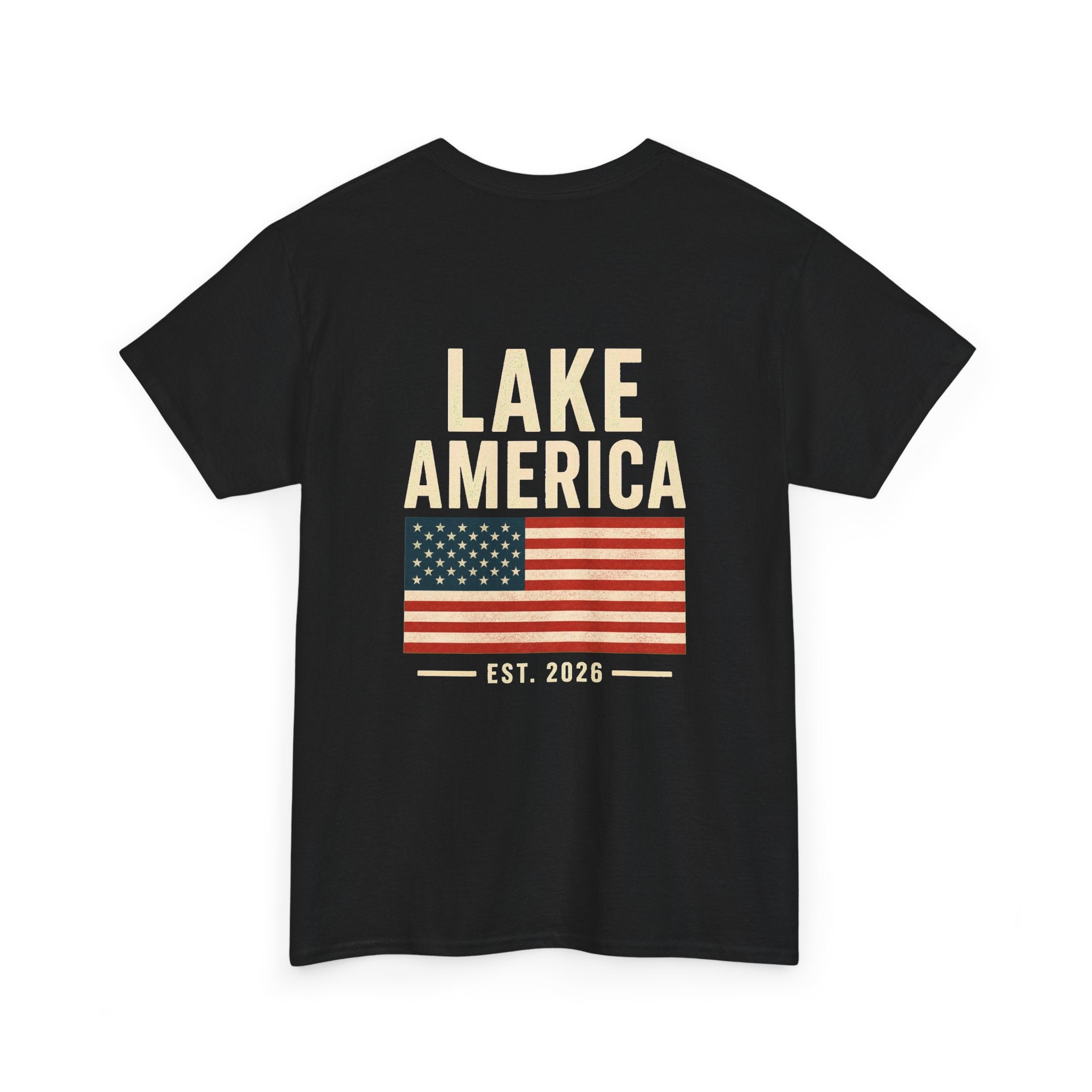 Lake America Vintage Flag Tee – Dark Colorway