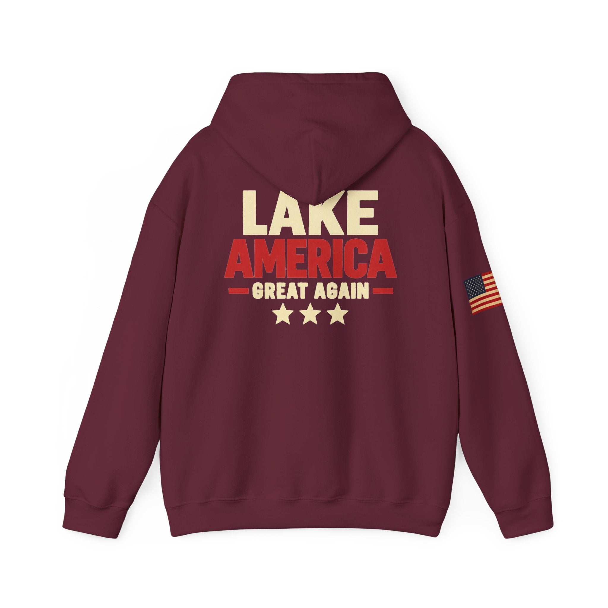 Lake America Great Again Hoodie – Dark Colorway