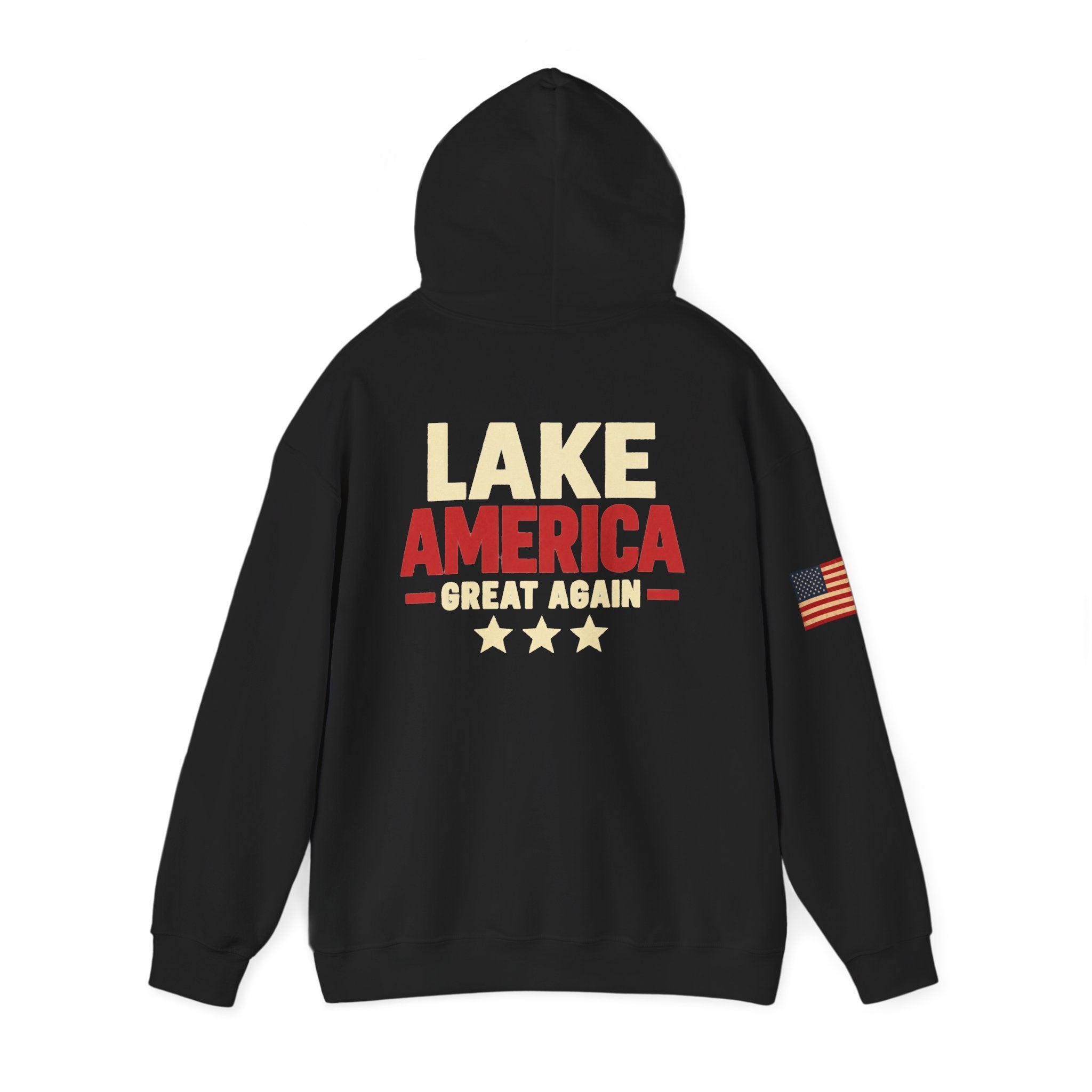 Lake America Great Again Hoodie – Dark Colorway