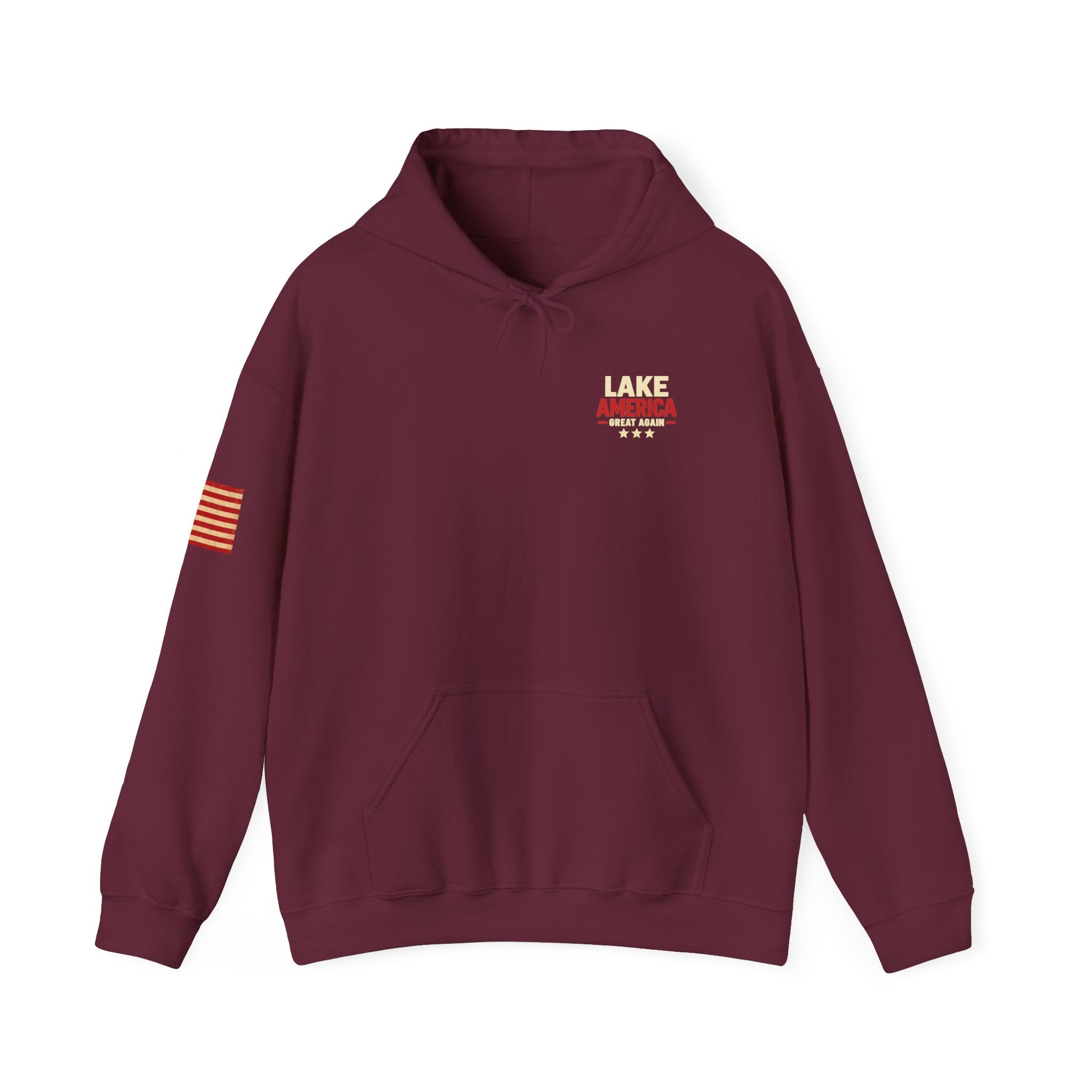 Lake America Great Again Hoodie – Dark Colorway