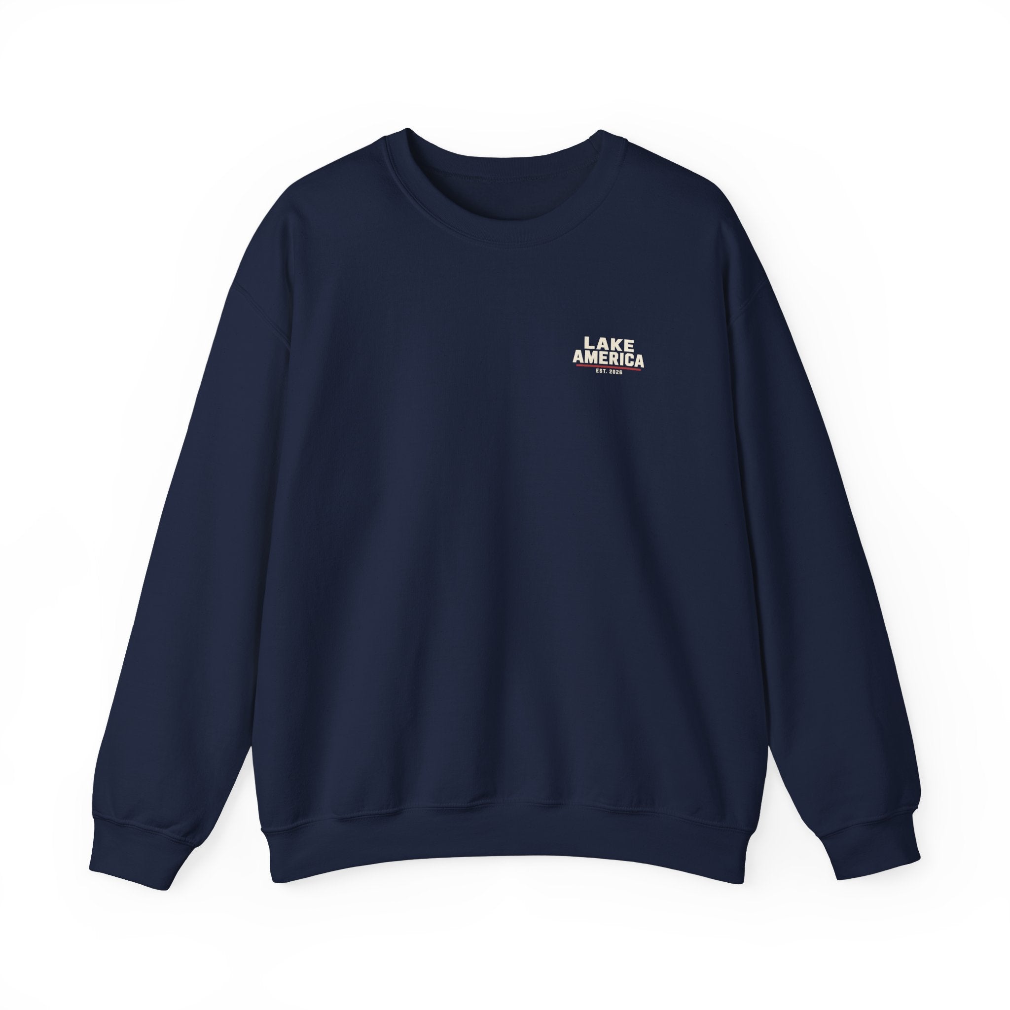 Lake America Vintage Flag Crewneck – Dark Colorway