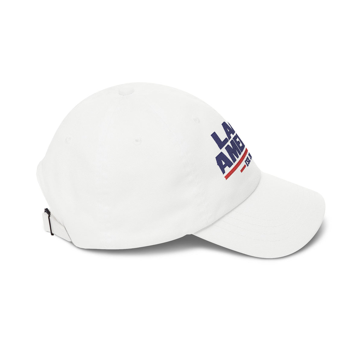 Lake America Heritage Dad Cap – Light Colorway + Side Embroidery