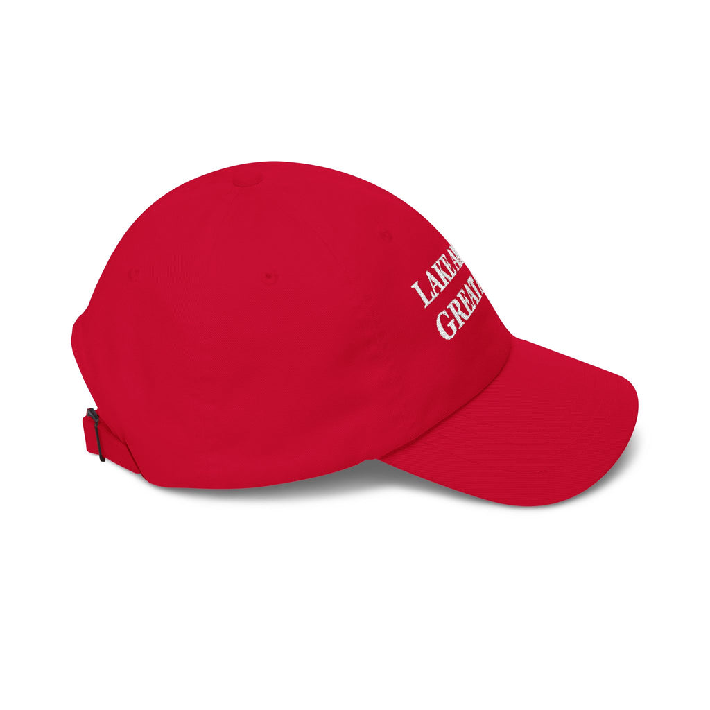 Lake America Great Again Dark Campaign Dad Cap Edition