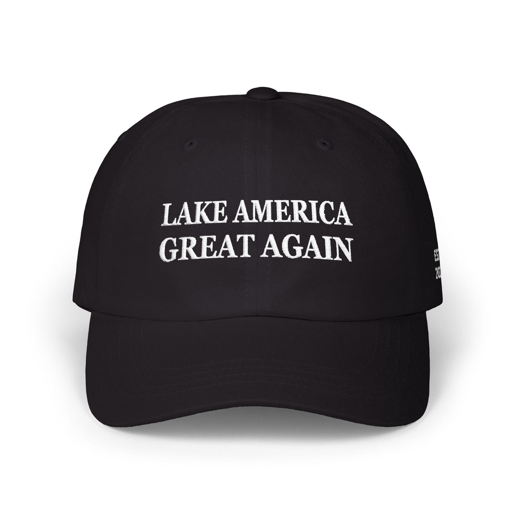 Lake America Great Again Dark Campaign Dad Cap Edition