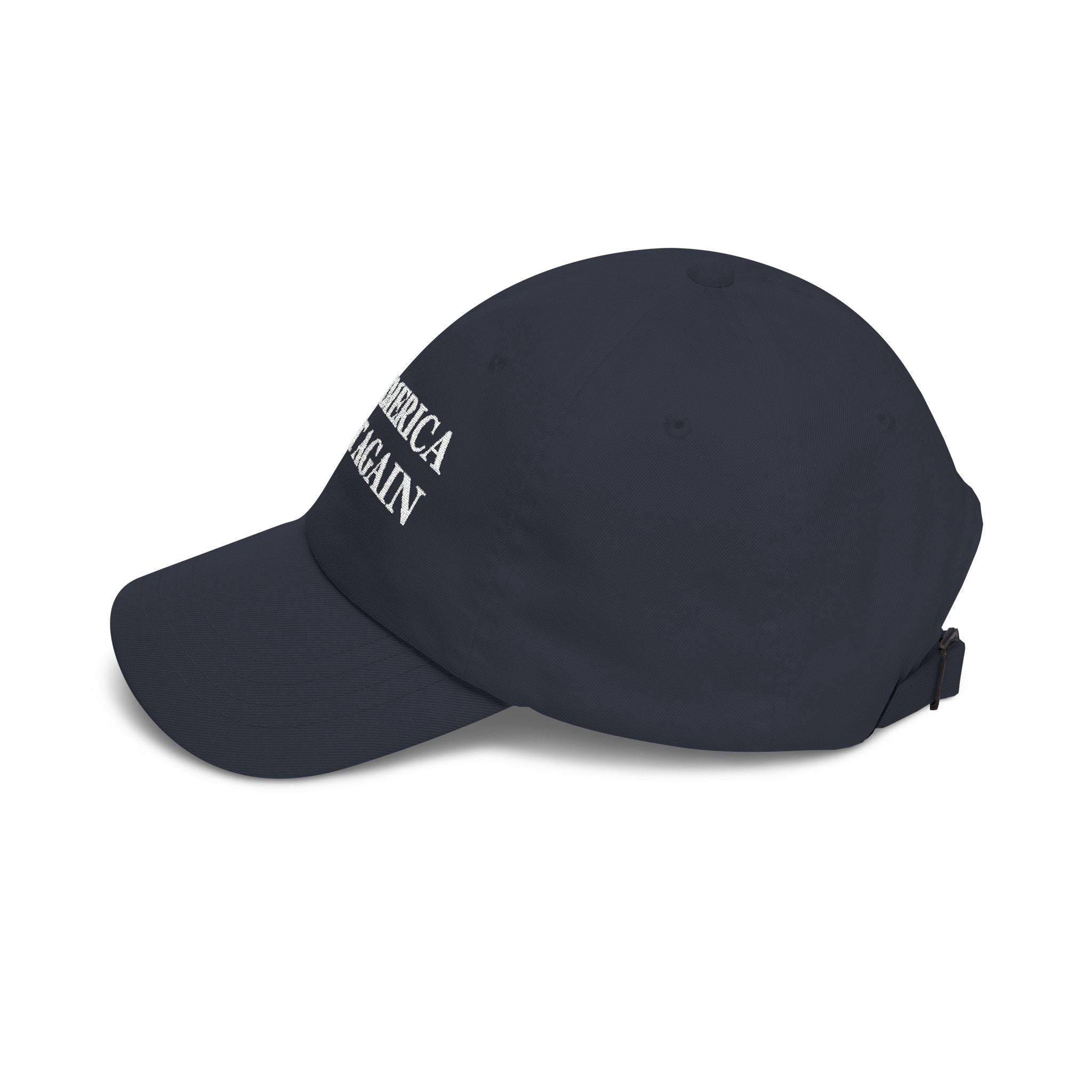 Lake America Great Again Dark Campaign Dad Cap – Side Flag Edition