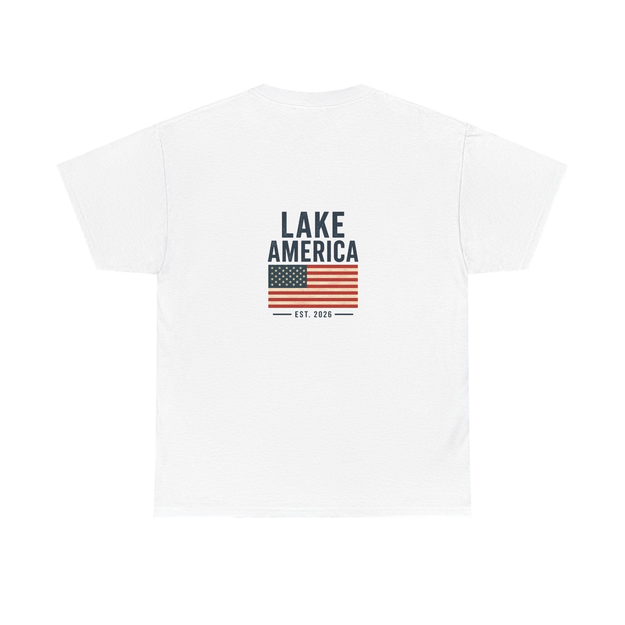 Lake America Vintage Flag Tee – Light Colorway