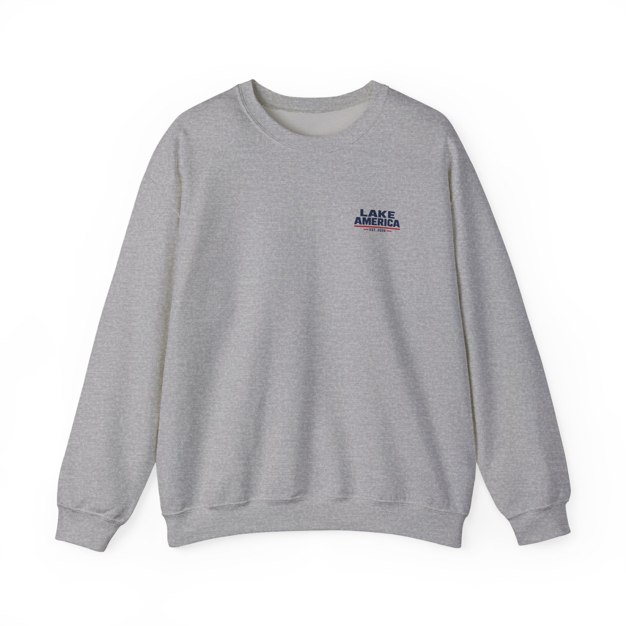 Lake America Vintage Flag Crewneck – Light Colorway