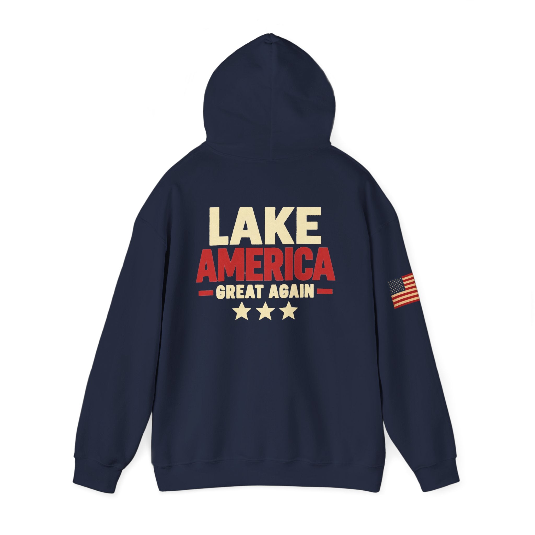 Lake America Great Again Hoodie – Dark Colorway