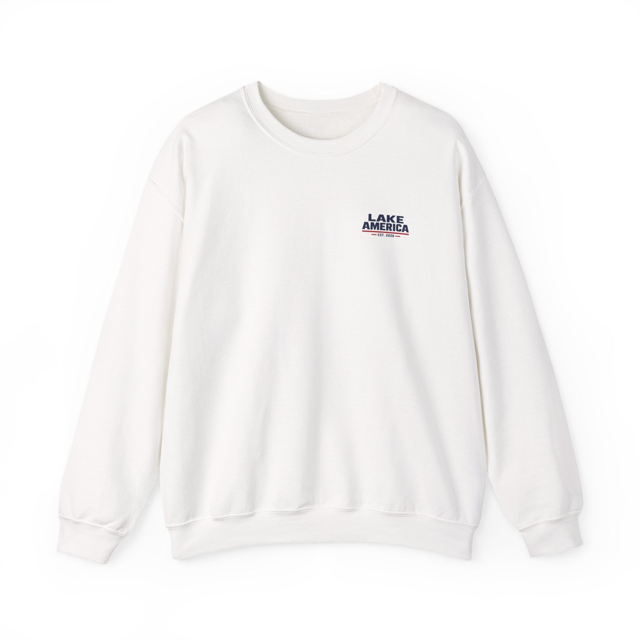 Lake America Vintage Flag Crewneck – Light Colorway