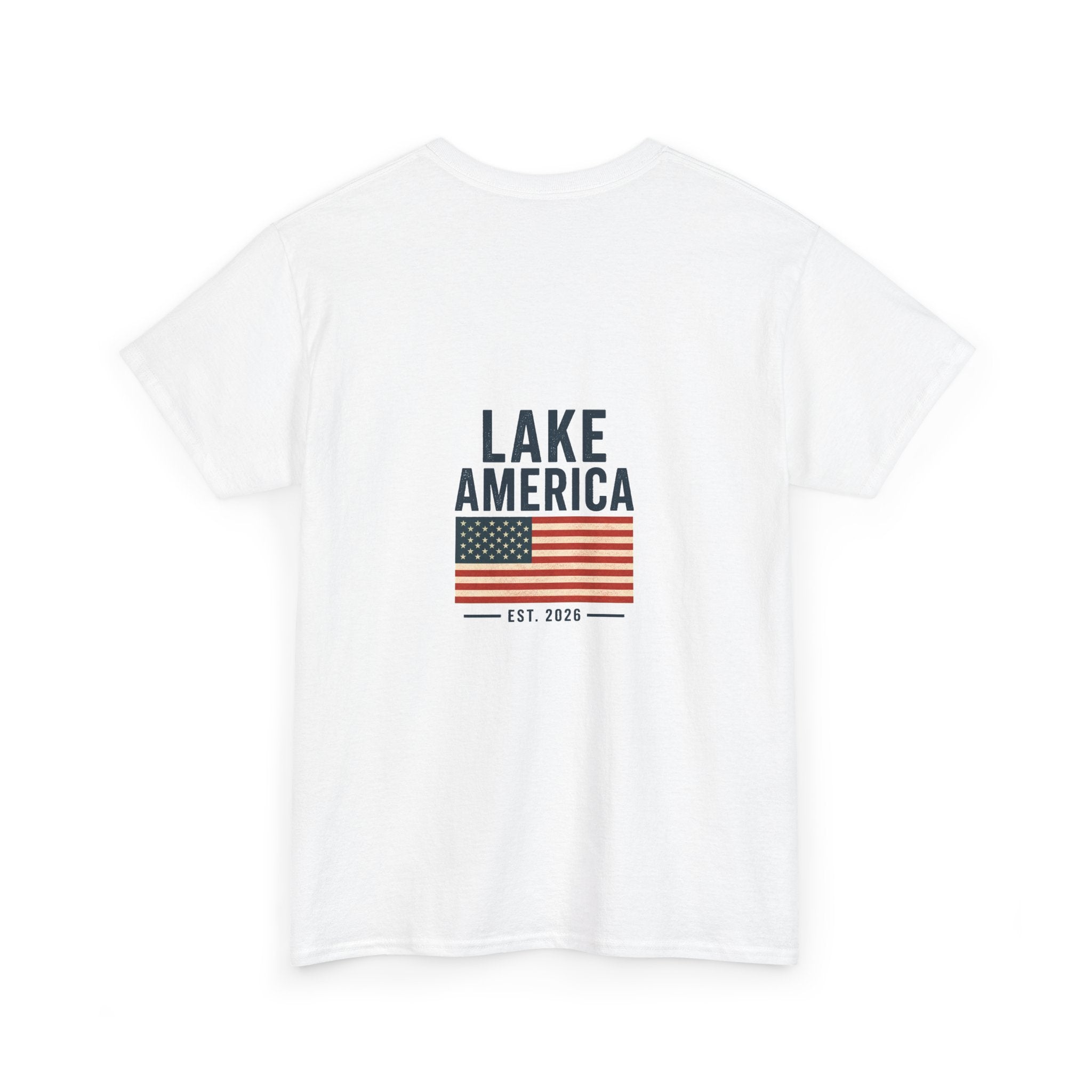 Lake America Vintage Flag Tee – Light Colorway