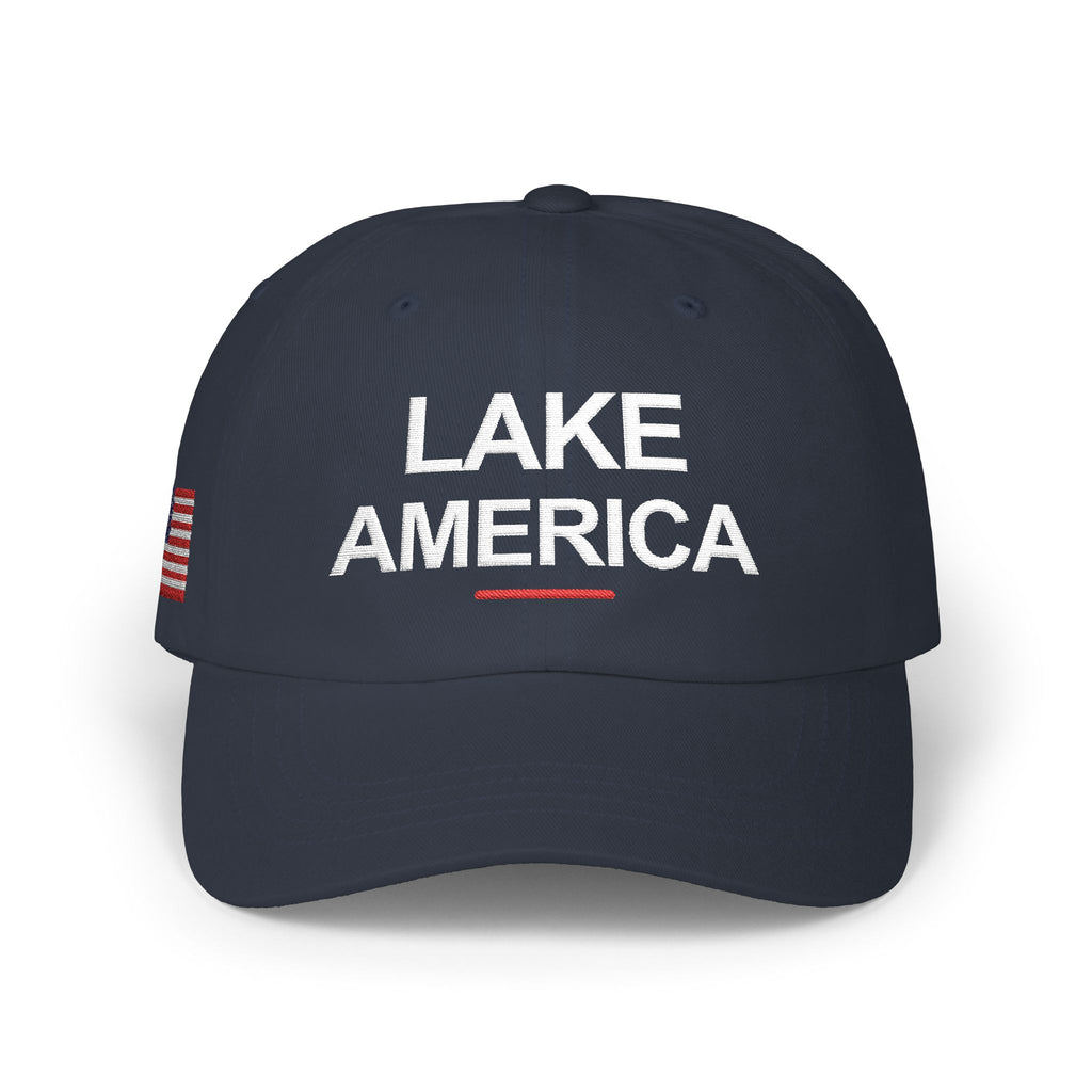 Lake America Heritage Navy Dad Cap – Classic Lake Edition