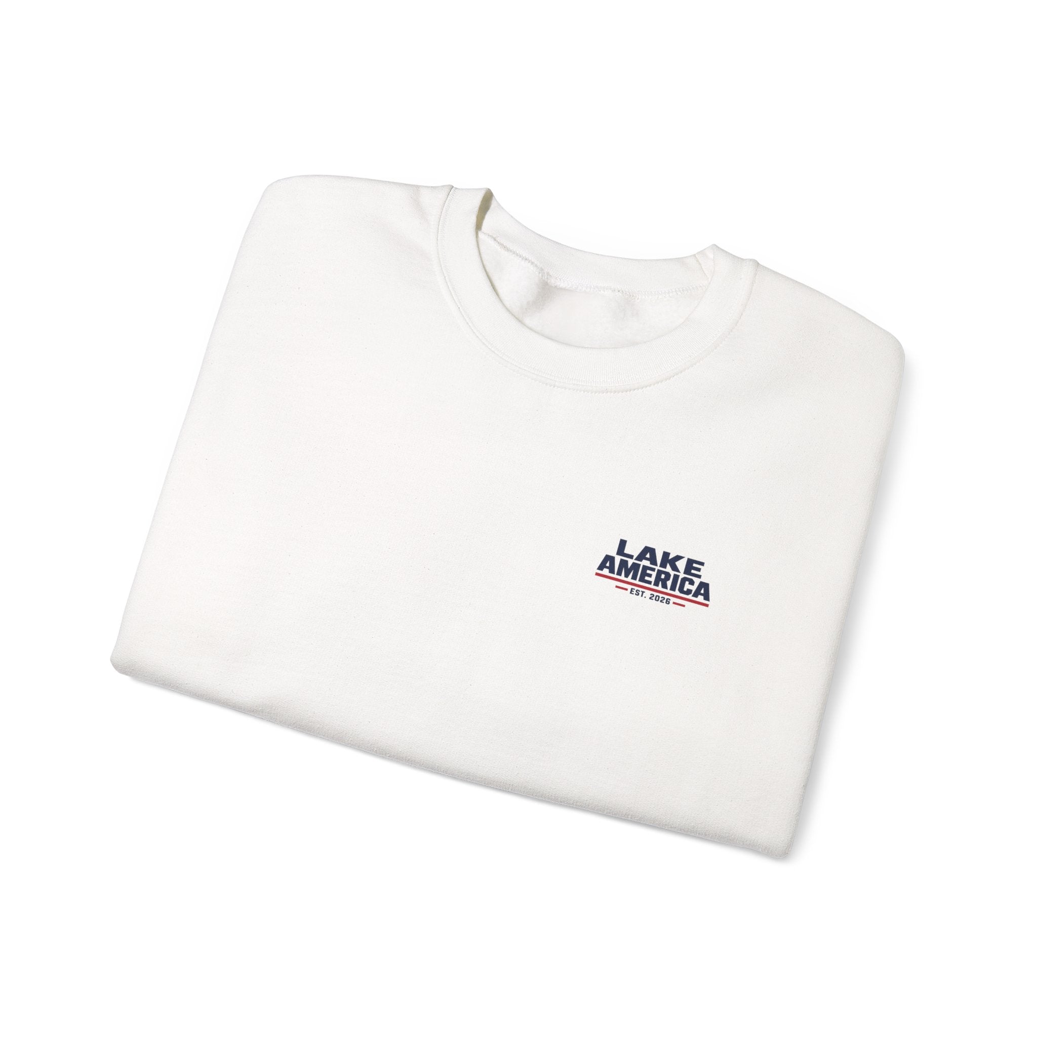 Lake America Vintage Flag Crewneck – Light Colorway