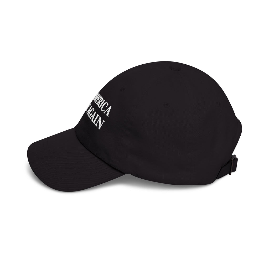 Lake America Great Again Dark Campaign Dad Cap – Side Flag Edition
